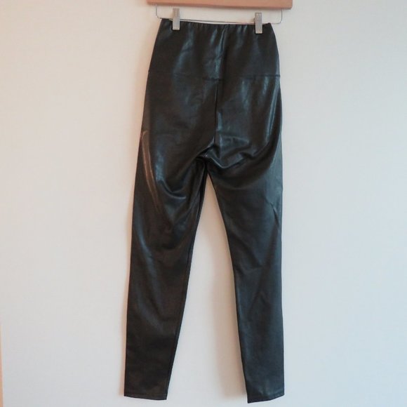 ARITZIA WILFRED Daria Black Faux Leather Leggings - Size S - Picture 8 of 15